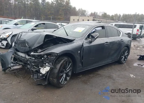 2022 Lexus Is 350 F Sport z USA, uszkodzony, nr VIN JTHGZ1E21N5026443